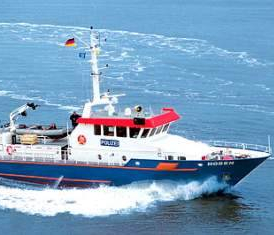 Police search and rescue boat Police search and rescue boat