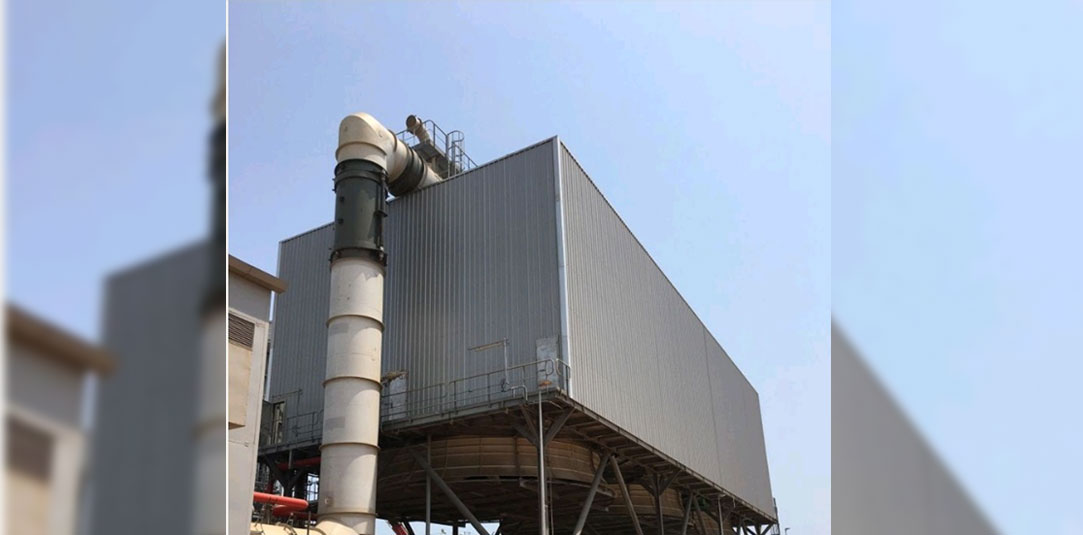 Acoustic Insulation for an air cooled condenser