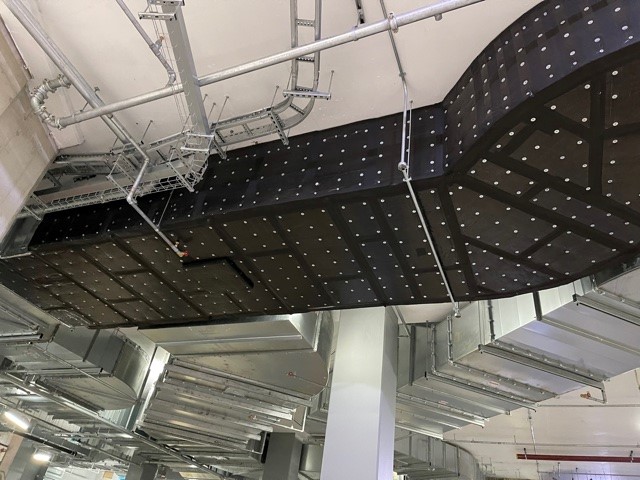 HVAC system insulated with U PROTECT Slab 4.0 ALU1