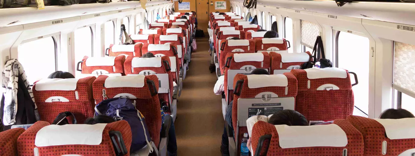 Train interior