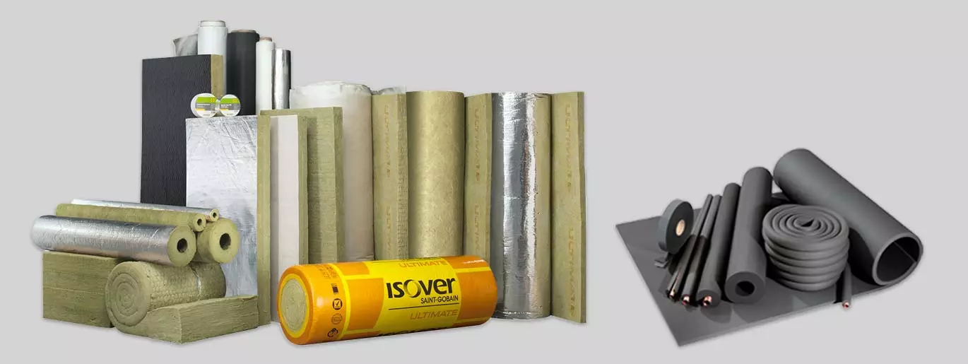 Insulation materials with ISOVER and Kaimann