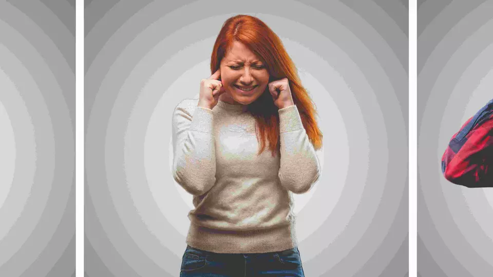 People suffering from noise