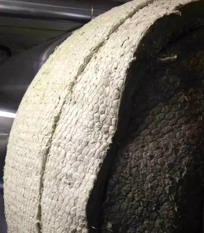 Arras cogeneration insulation