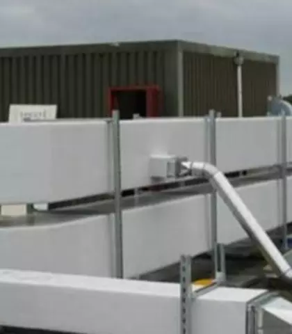 Hunter Health Center insulation