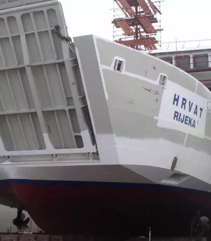 HRVAT RoRo Passengers Ship insulation